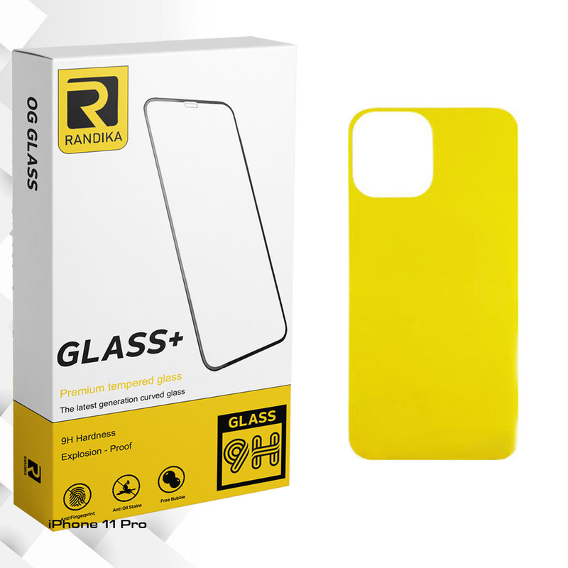 محافظ پشت گوشی راندیکا مدل Glass FLL مناسب برای گوشی موبایل اپل iPhone 11 Pro