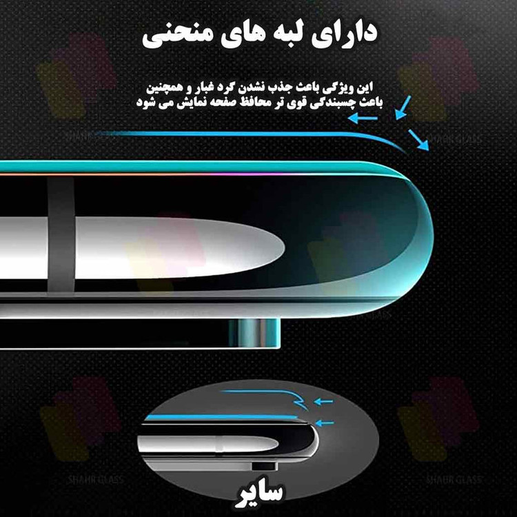 محافظ صفحه نمایش شهر گلس مدل ANNS مناسب برای گوشی موبایل اپل iPhone 13 به همراه محافظ پشت گوشی
