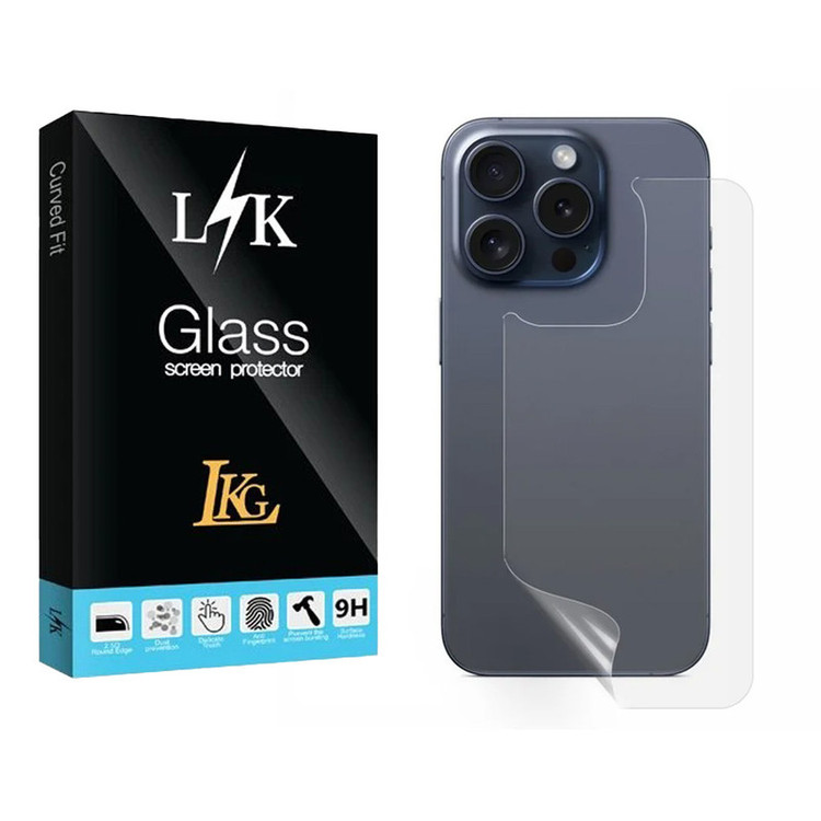 محافظ پشت گوشی ال کا جی مدل TPU مناسب برای گوشی موبایل اپل iPhone 15 Pro Max