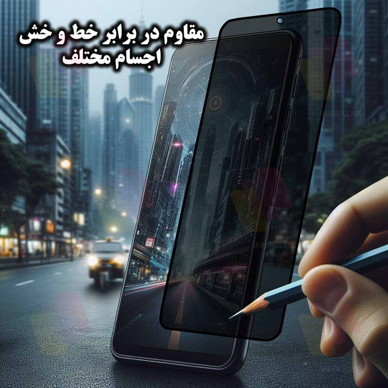 محافظ پشت گوشی شهر گلس مدل PRIS20 مناسب برای گوشی موبایل سامسونگ Galaxy A36 5G / A56 5G / S24 FE 5G