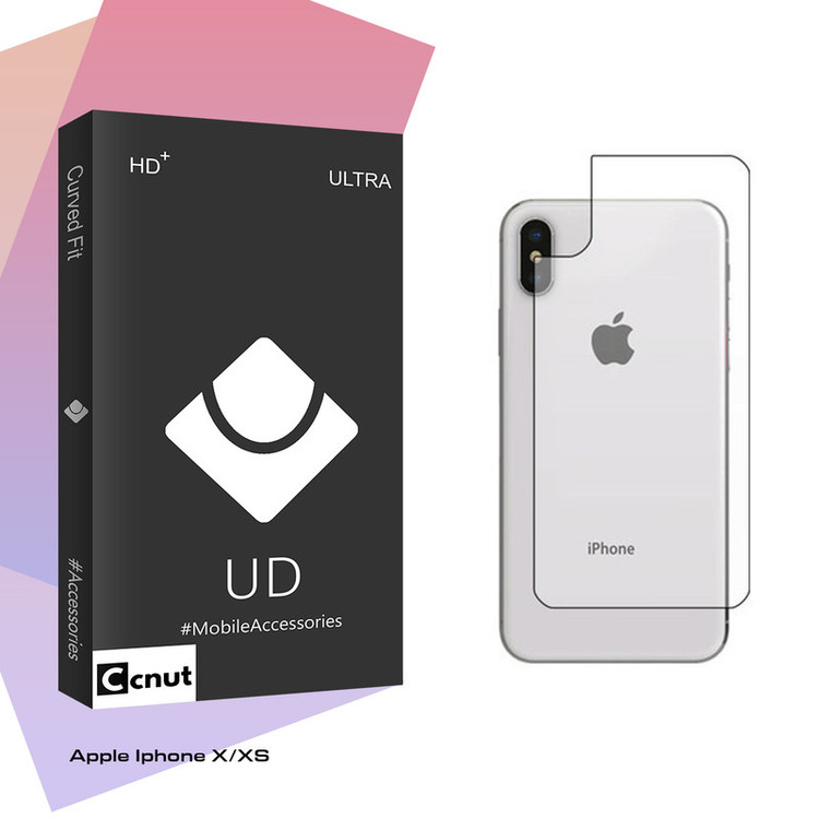 محافظ پشت گوشی کوکونات مدل UD Black مناسب برای گوشی موبایل اپل Iphone X/XS