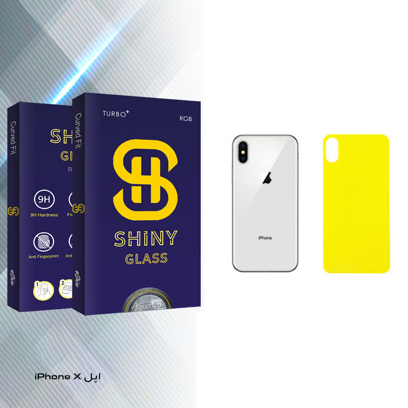 محافظ پشت گوشی آتوچبو مدل Shiny Glass مناسب برای گوشی موبایل اپل iPhone X