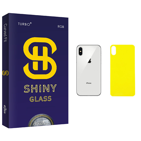 محافظ پشت گوشی آتوچبو مدل Shiny Glass مناسب برای گوشی موبایل اپل iPhone X