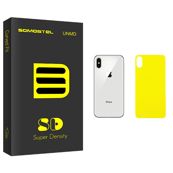 محافظ پشت گوشی سوماستل مدل SD Glass مناسب برای گوشی موبایل اپل iPhone X