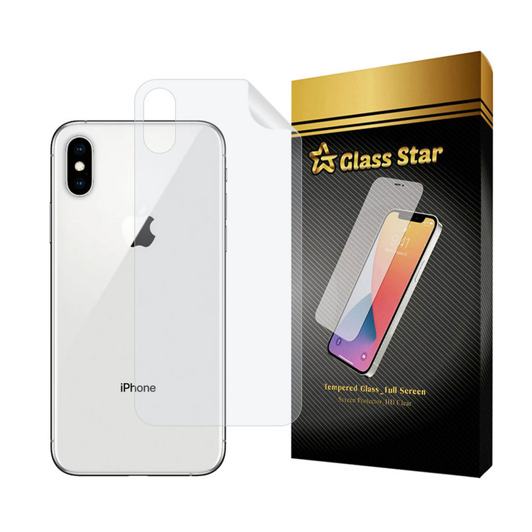 محافظ پشت گوشی هیدروژل گلس استار مدل NANOMTB مناسب برای گوشی موبایل اپل iPhone XS / iPhone X