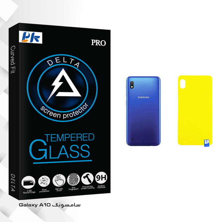 محافظ پشت گوشی پی کی مدل Delta Glass مناسب برای گوشی موبایل سامسونگ Galaxy A10