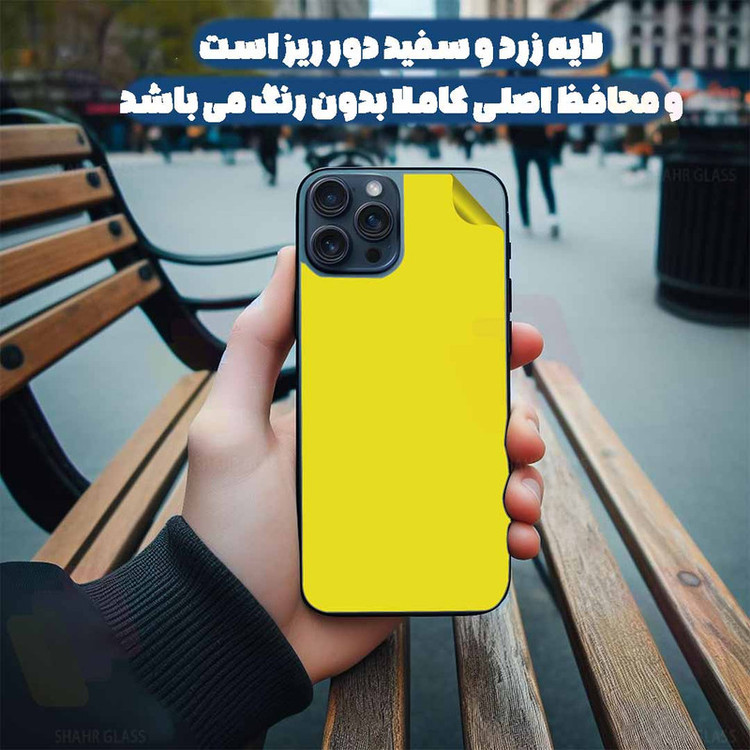 محافظ پشت گوشی نانو شهر گلس مدل NANOBSH مناسب برای گوشی موبایل اپل iPhone XS Max