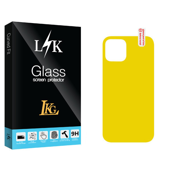 محافظ پشت گوشی ال کا جی مدل LK Glass مناسب برای گوشی موبایل اپل iPhone 12