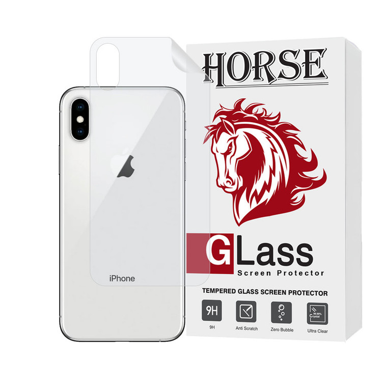 محافظ پشت گوشی هیدروژل هورس مدل MTBJELL مناسب برای گوشی موبایل اپل iPhone XS / iPhone X