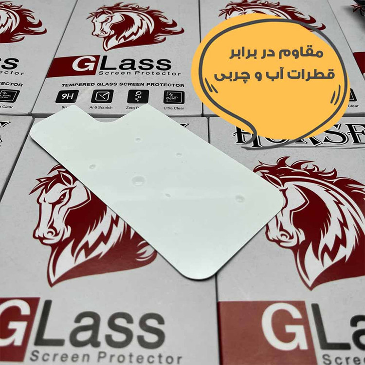 محافظ پشت گوشی هیدروژل هورس مدل MTBJELL مناسب برای گوشی موبایل اپل iPhone 8 / iPhone 7