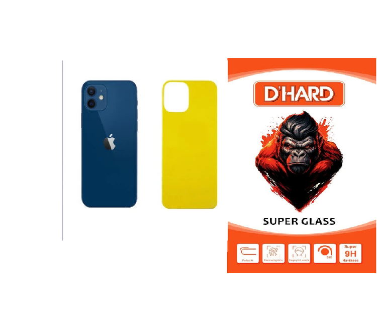 محافظ پشت گوشی D`HARDمدل Shiny Glass مناسب برای گوشی موبایل اپل iPhone 12