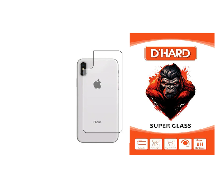 محافظ پشت گوشی D`HARDمدل Sd Glass مناسب برای گوشی موبایل اپل Iphone X/XS