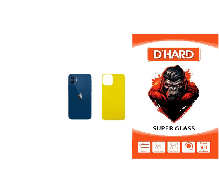 محافظ پشت گوشی D`HARDمدل Shiny Glass مناسب برای گوشی موبایل اپل iPhone 12