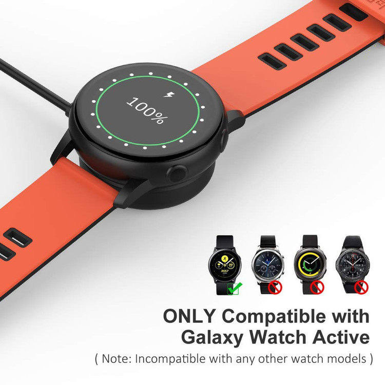 کابل شارژ مدل SWA-002 مناسب برای ساعت هوشمند سامسونگ Galaxy Watch Active 2 اورجینال