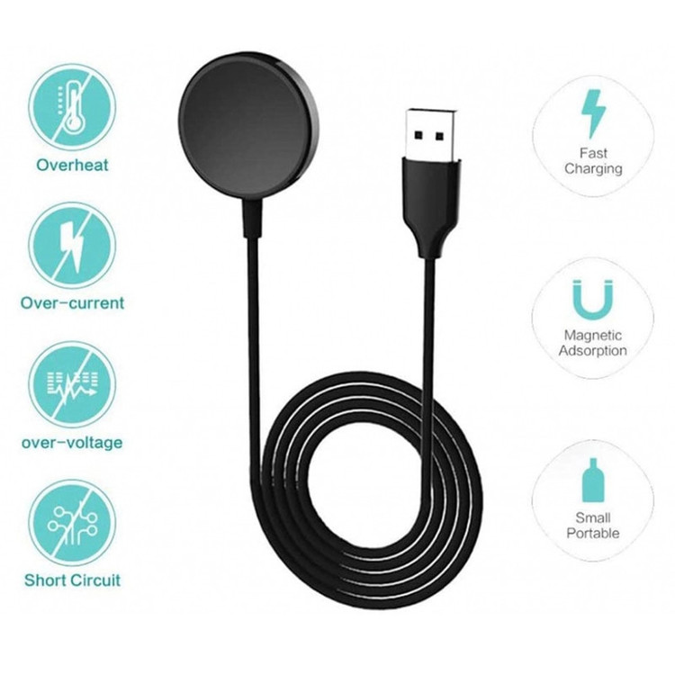 کابل شارژ مغناطیسی مدل SWH-004 مناسب برای ساعت هوشمند سامسونگ Galaxy Watch4 44mm اورجینال