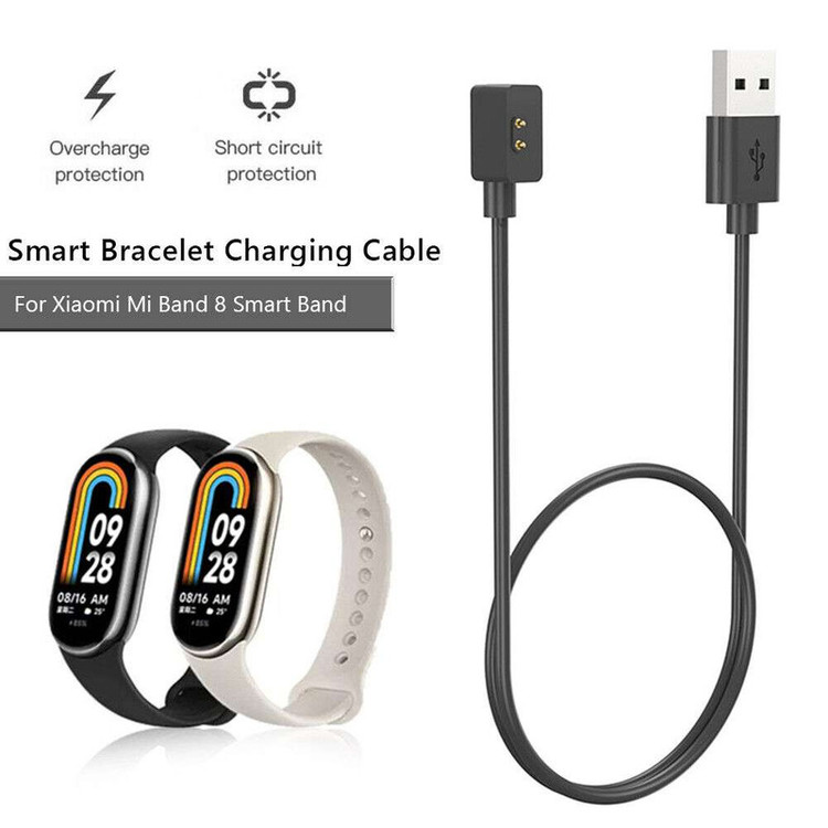 کابل شارژ مناسب برای مچ بند هوشمند شیائومی Mi Band 8 اورجینال شرکتی