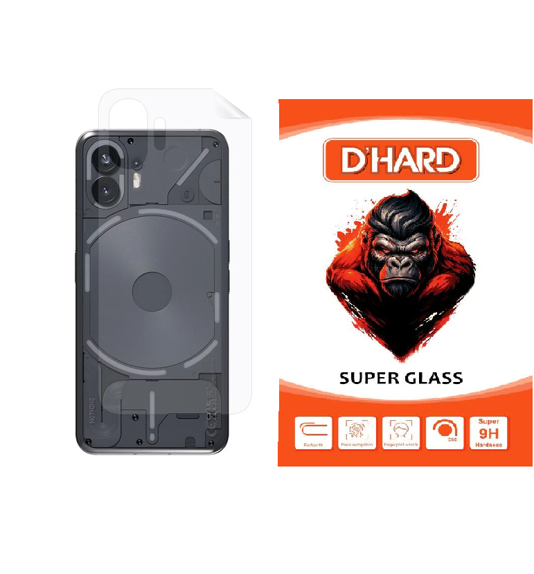 محافظ پشت گوشی هیدروژل گلس D`HARDمدل Back-HG مناسب برای گوشی موبایل ناتینگ فون Nothing Phone 2