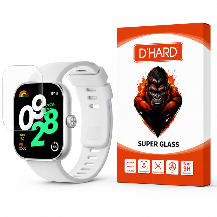 محافظ صفحه نمایش هیدروژل گلس استار D`HARD مدل MTBWS مناسب برای ساعت هوشمند شیائومی Redmi Watch 4