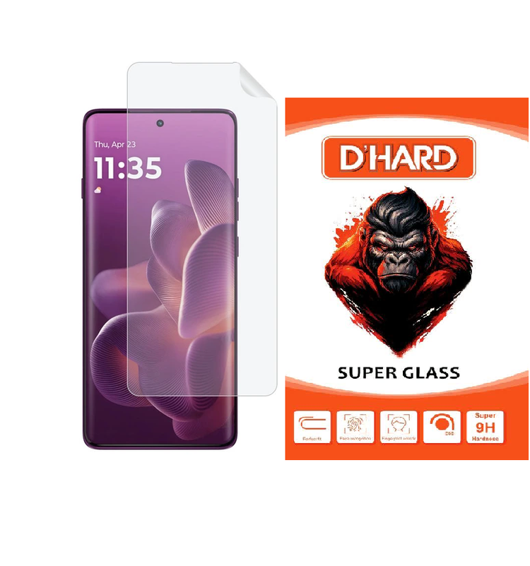 محافظ صفحه نمایش گلس D`HARD مدل GFNMB20 مناسب برای گوشی موبایل موتورولا Moto Edge 60 Pro