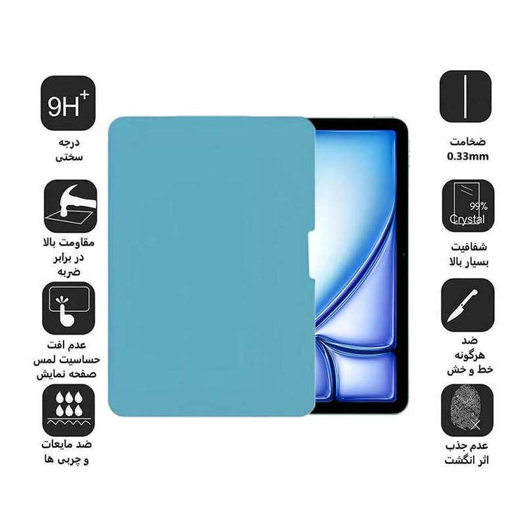 محافظ صفحه نمایش شفاف KOSAمدل Xundd paper-like مناسب برای تبلت اپل iPad Pro 11 2024 /Air 11 2024