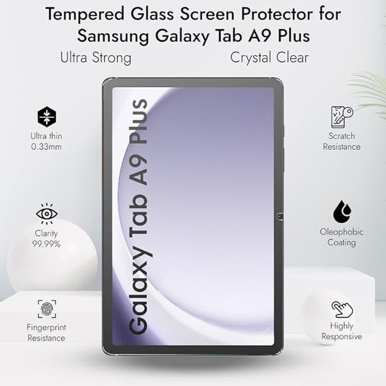 محافظ صفحه نمایشD`HARDمدل Super Power مناسب برای تبلت سامسونگ Galaxy Tab A9 Plus