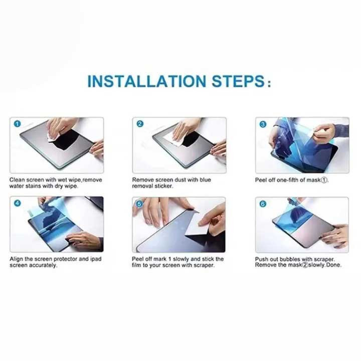 محافظ صفحه نمایشD`HARD مدل Xundd paper-like مناسب برای تبلت اپل iPad Pro 12.9 2022 / 2021 / 2020 / 2018