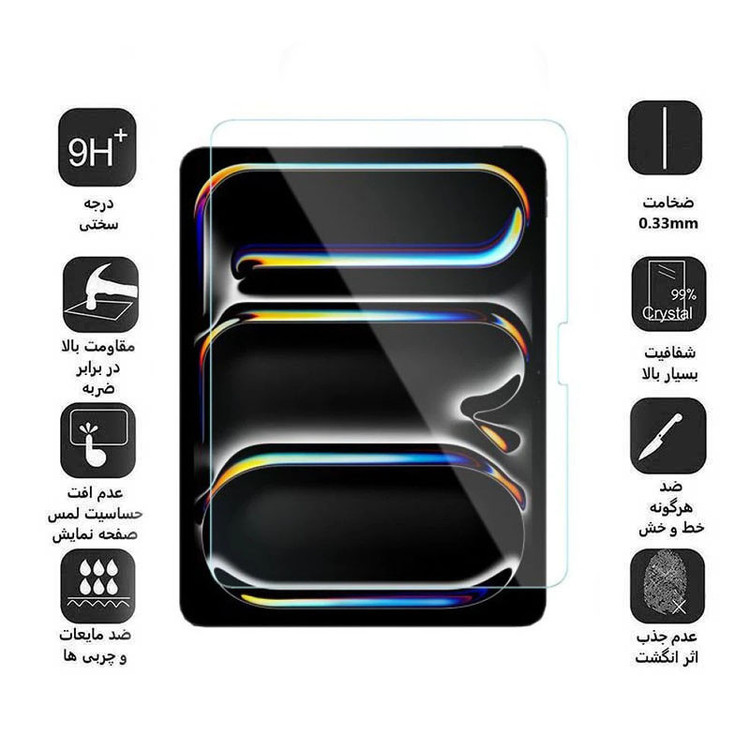 محافظ صفحه نمایش D`HARDمدل Xundd Axe مناسب برای تبلت اپل iPad Pro 13 2024 / iPad Air 13 2024