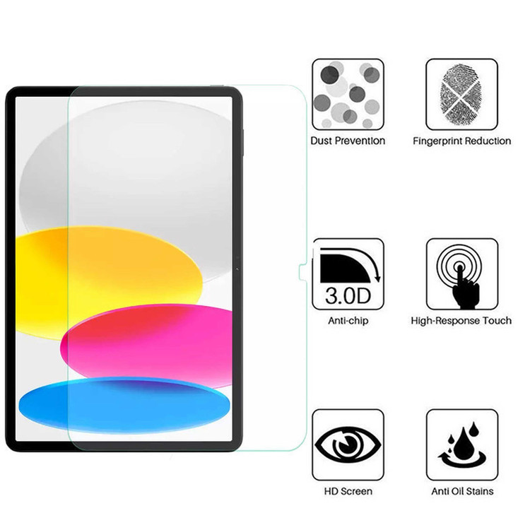محافظ صفحه نمایشD`HARD مدل Super Power مناسب برای تبلت اپل iPad 10.9 (2022)/iPad10/10th Gen/10th generation/iPad 2022/A2757/A2696/A2777