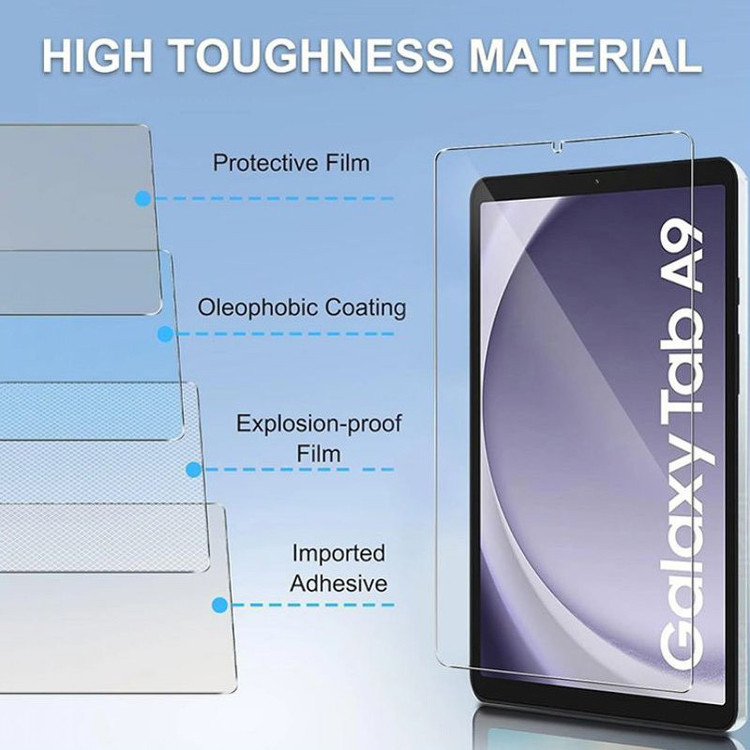 محافظ صفحه نمایش D`HARD مدل Super Power مناسب برای تبلت سامسونگ Galaxy Tab A9