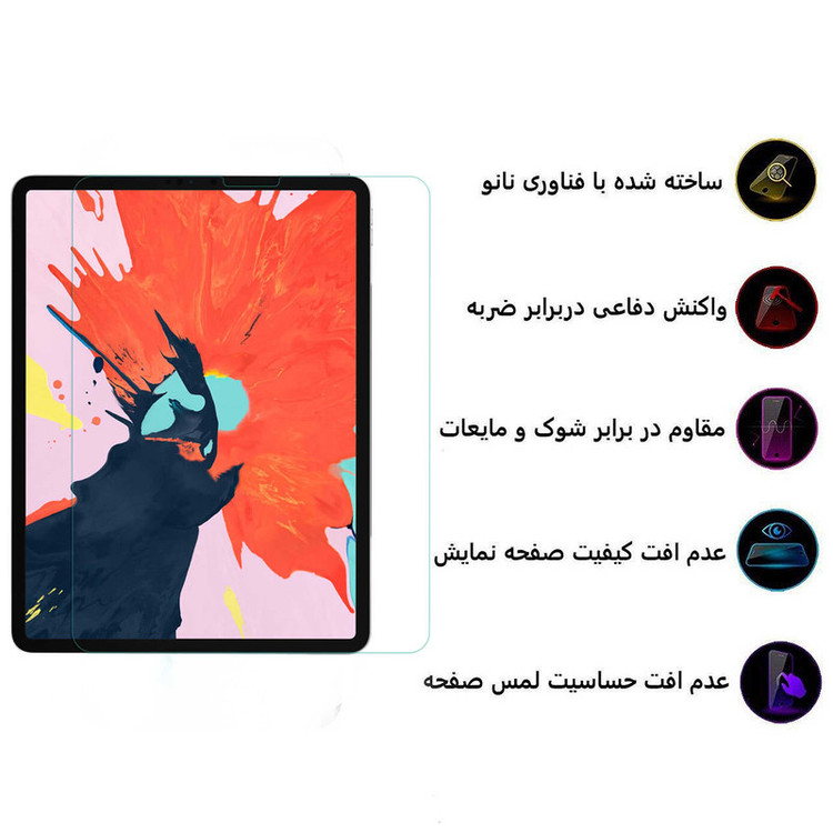 محافظ صفحه نمایش D`HARD مدل Super Power مناسب برای تبلت اپل iPad Pro 12.9 2022/2021/2020/2018