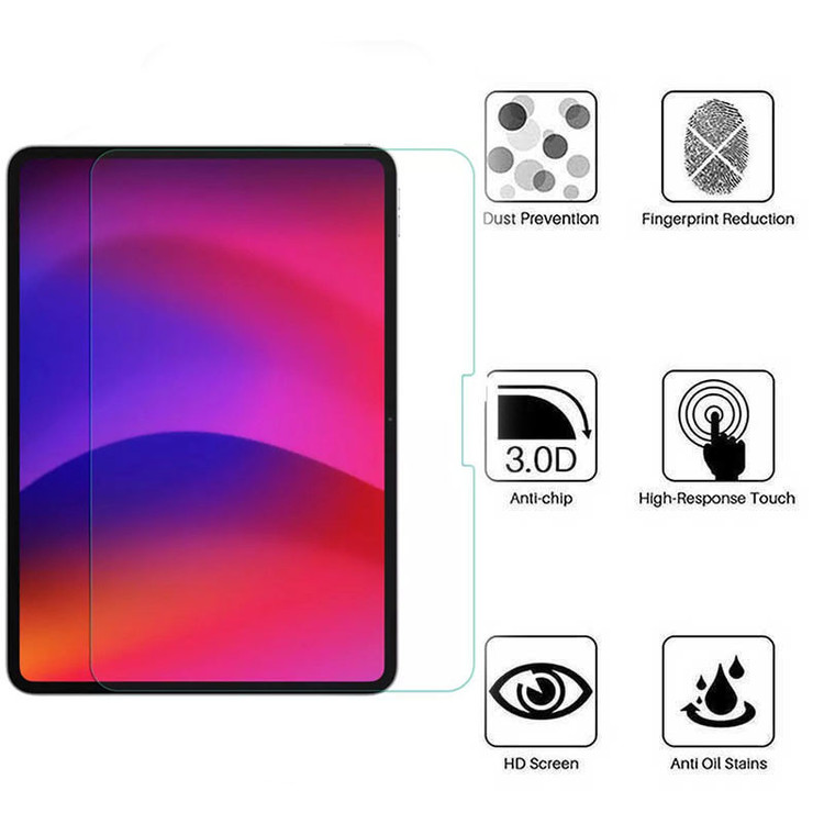 محافظ صفحه نمایش D`HARDمدل Super Power 5D مناسب برای تبلت اپل iPad Air 13 2025 / iPad Air 13 2024 / iPad Pro 13 2024