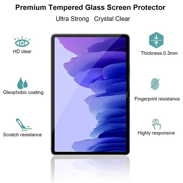 محافظ صفحه نمایش 5D D`HARDمدل Super Power مناسب برای تبلت سامسونگ Galaxy A7 SM-T500/ SM-T505/ SM-T507