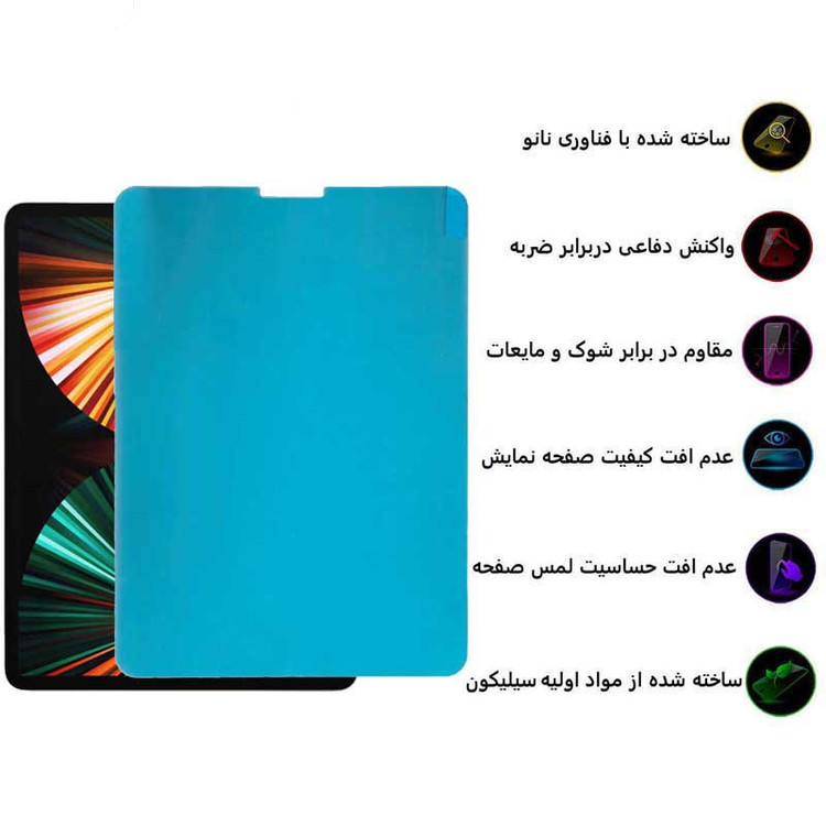 محافظ صفحه نمایش مات KOSAمدل Xundd Paper-Like مناسب برای تبلت اپل iPad Air 10.9 2022 / Air 4 / Air 5
