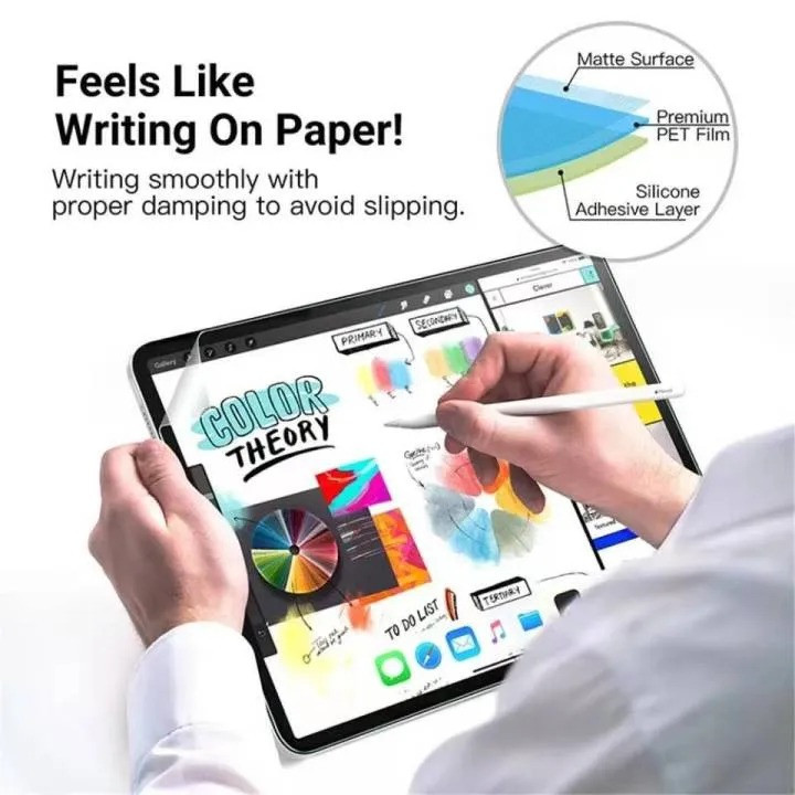 محافظ صفحه نمایش مات KOSAمدل Xundd Paper-Like مناسب برای تبلت اپل iPad Pro 11 (2018, 2020, 2021, 2022)/ Air 10.9 (2022)/ Air 4/ Air 5