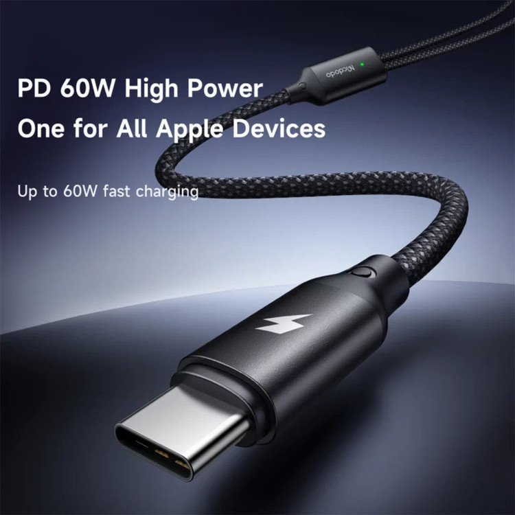 کابل شارژ USB-C مک دودو مدل CA-220 مناسب برای ساعت هوشمند اپل Series1-9 Ultra 1/2 SE