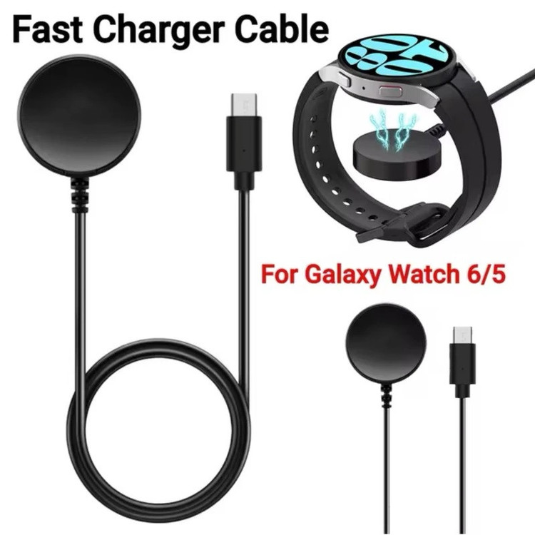 کابل شارژ مدل Galaxia-6C43 مناسب برای ساعت هوشمند سامسونگ Galaxy Watch 6 Classic 43mm