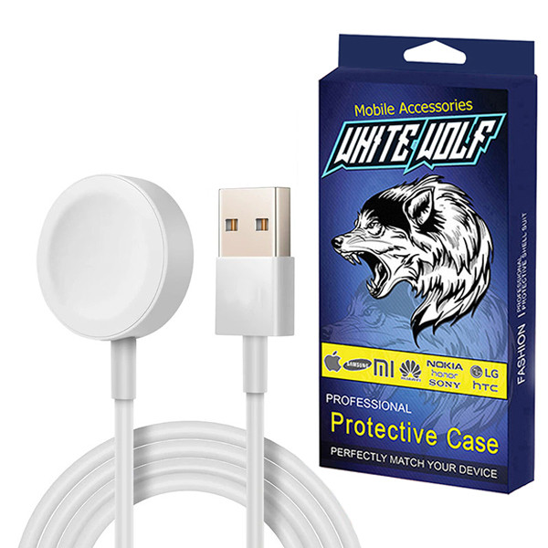 کابل شارژ وایت ولف مدل WF-Cable مناسب برای ساعت هوشمند اسمارت واچ T800 Ultra