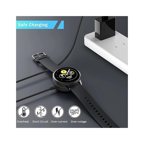 کابل شارژ دریم مدل Galaxia-Active2-C-Type مناسب برای ساعت هوشمند سامسونگ Galaxy Watch Active 2 40mm