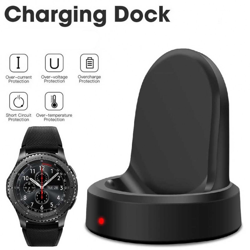 داک شارژر بی سیم مدل Charging Dock مناسب برای ساعت هوشمند سامسونگ Galaxy Gear S3 Classic 46mm