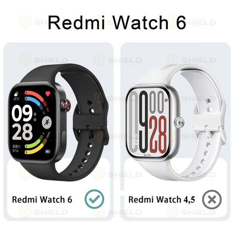 کاور آلتیمیت شیلد مدل Hard PC مناسب برای ساعت هوشمند شیائومی Redmi Watch 6