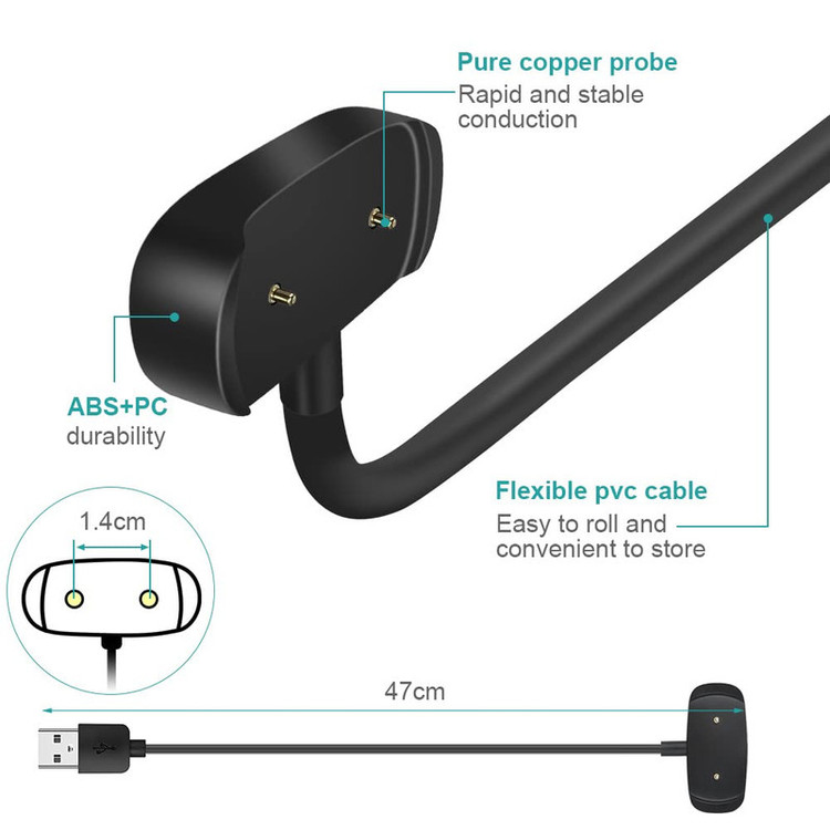 کابل شارژ راینو مدل Charger مناسب برای ساعت هوشمند امیزفیت POP Pro