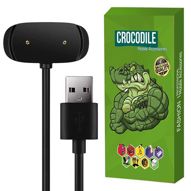 کابل شارژ کروکودیل مدل C-Charge مناسب برای ساعت هوشمند امیزفیت T-REX 2/T-REX Pro