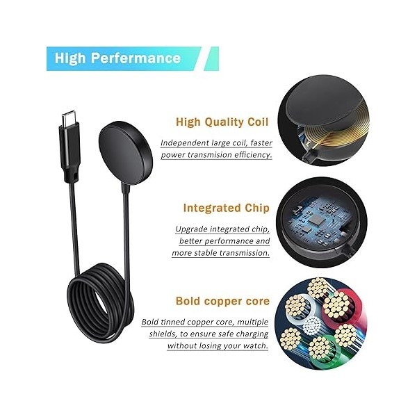 کابل شارژ دریم مدل Galaxia4-C-Type مناسب برای ساعت هوشمند سامسونگ Galaxy Watch 4