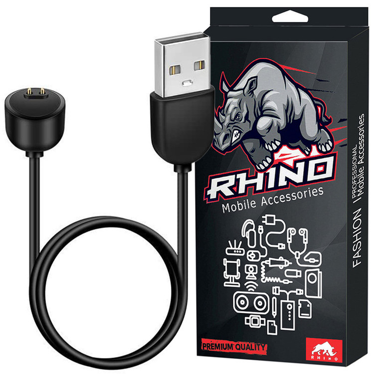 کابل شارژ راینو مدل R-Charge مناسب برای ساعت هوشمند شیائومی Mi Band 5