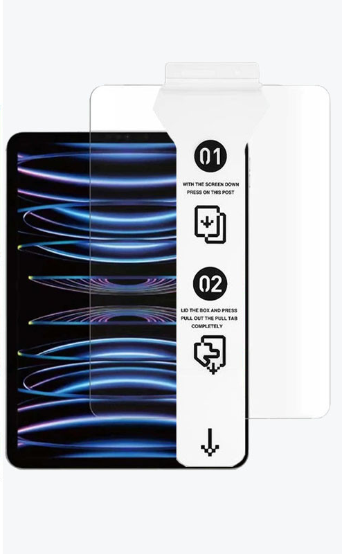 محافظ صفحه نمایش D`HARD مدل Super Power Easy install مناسب برای تبلت اپل iPad Pro 12.9 2022/2021/2020/2018
