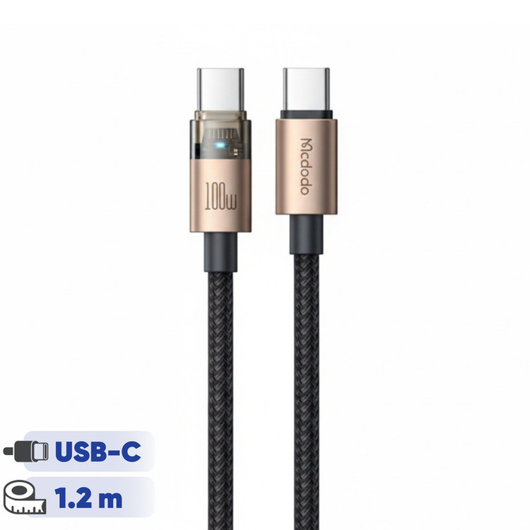 کابل usb-c مک دودو مدل ca-558 100Wطول 1.2متر