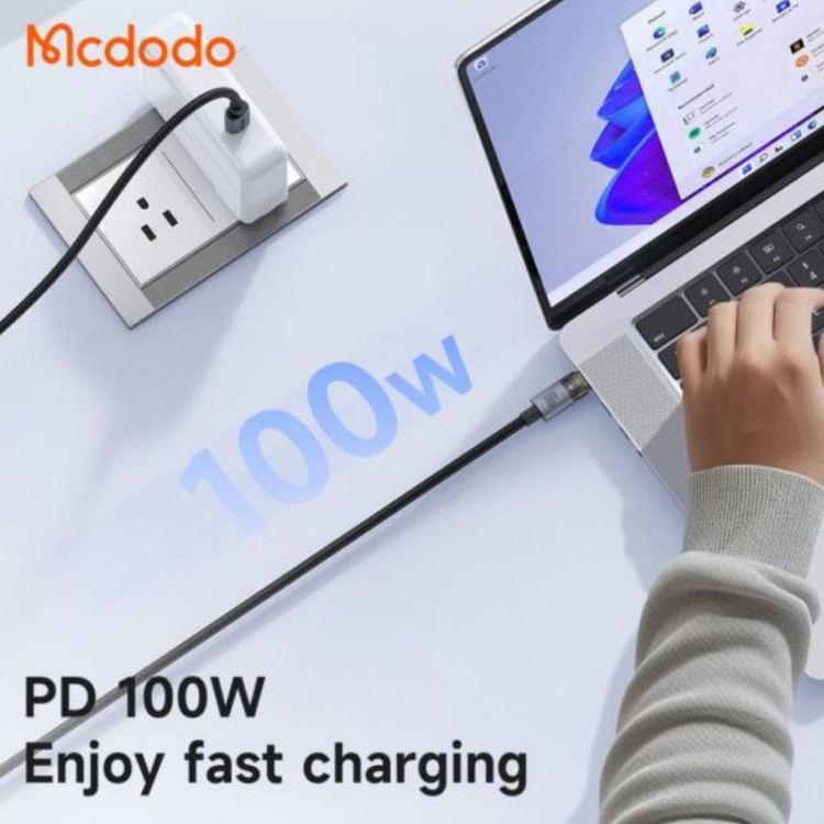 کابل usb-c مک دودو مدل ca-558 100Wطول 1.2متر