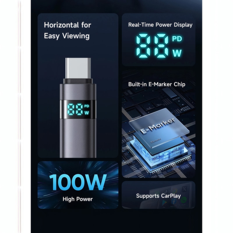 کابل تبدیل USB-C مک دودو مدل CA-561 طول 1.2 متر