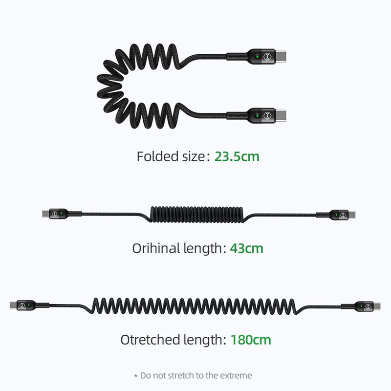 کابل USB-C مک دودو مدل CA-7860 طول 1.8 متر