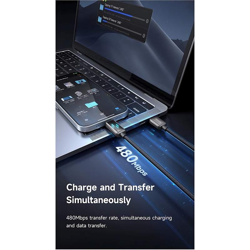 کابل USB-C مک دودو مدل CA-4250 100W طول 1.2 متر